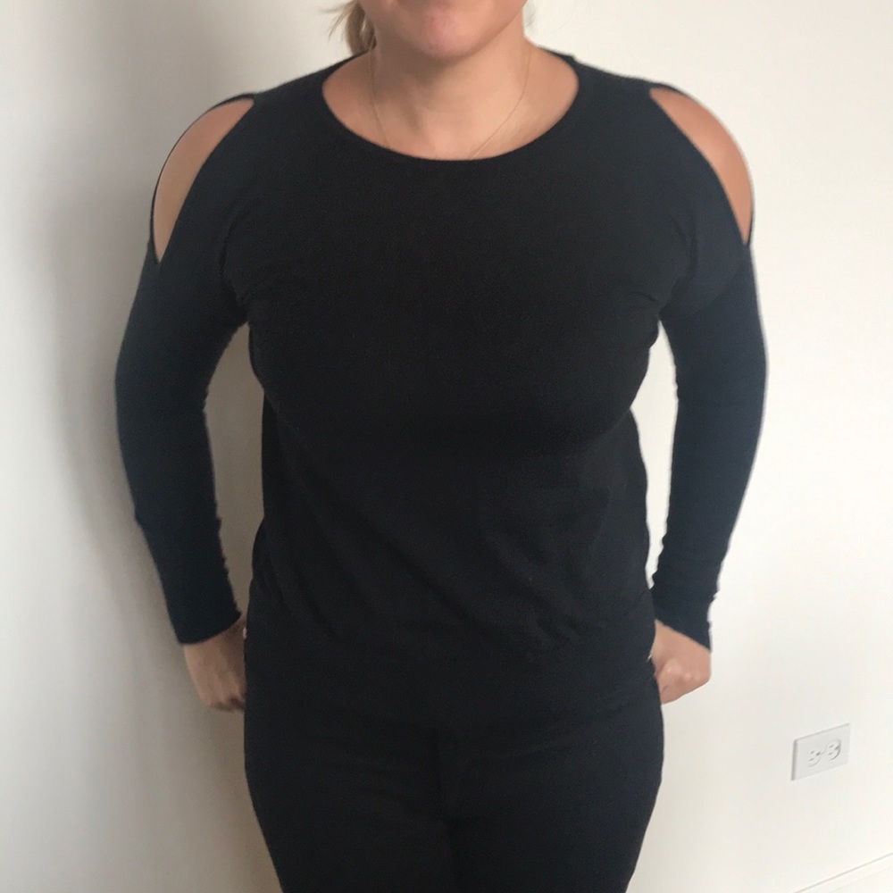 Ann Taylor cold shoulder top